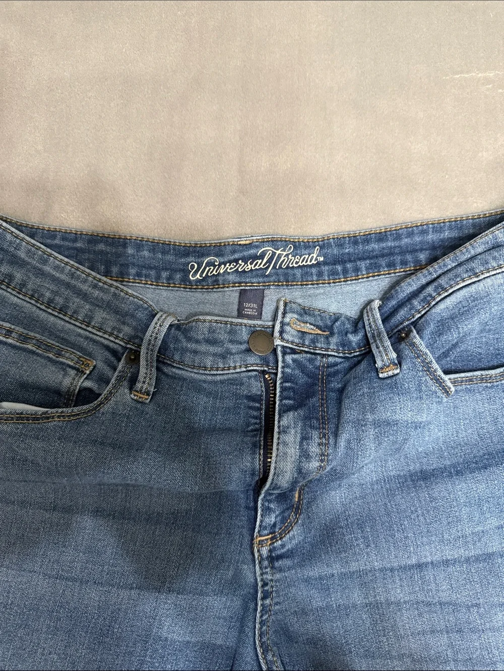 Universal Thread High-Rise Skinny Jeans - Blue item 72512